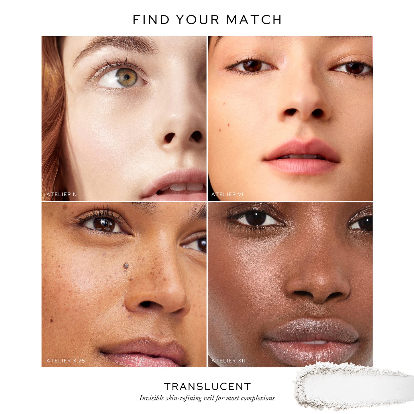 Westman Atelier - Vital Pressed Skincare - Face Powder - Translucent