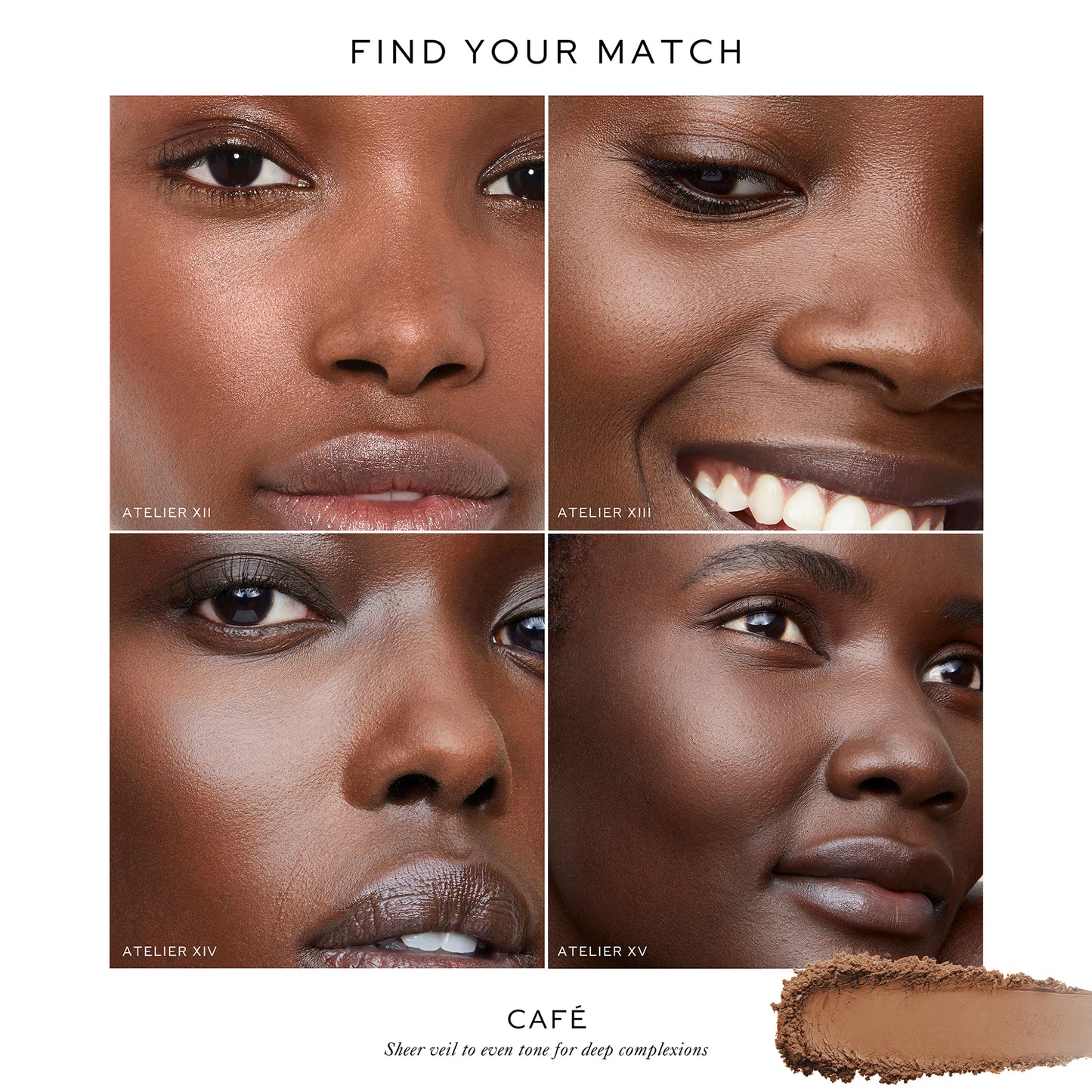Westman Atelier - Vital Pressed Skincare - Face Powder - Café