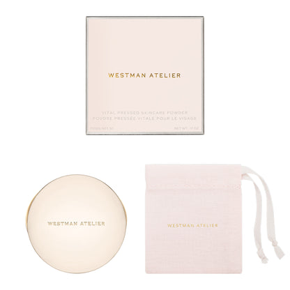 Westman Atelier - Vital Pressed Skincare - Face Powder - Café