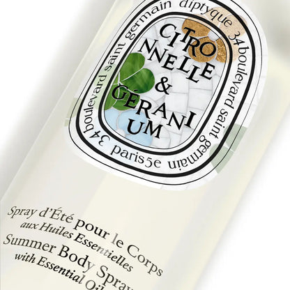 DIPTYQUE - Citronnelle & Geranium - Body Spray - Limited