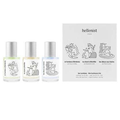 Hellenist Paris - Travel Set - The Luminous Trio