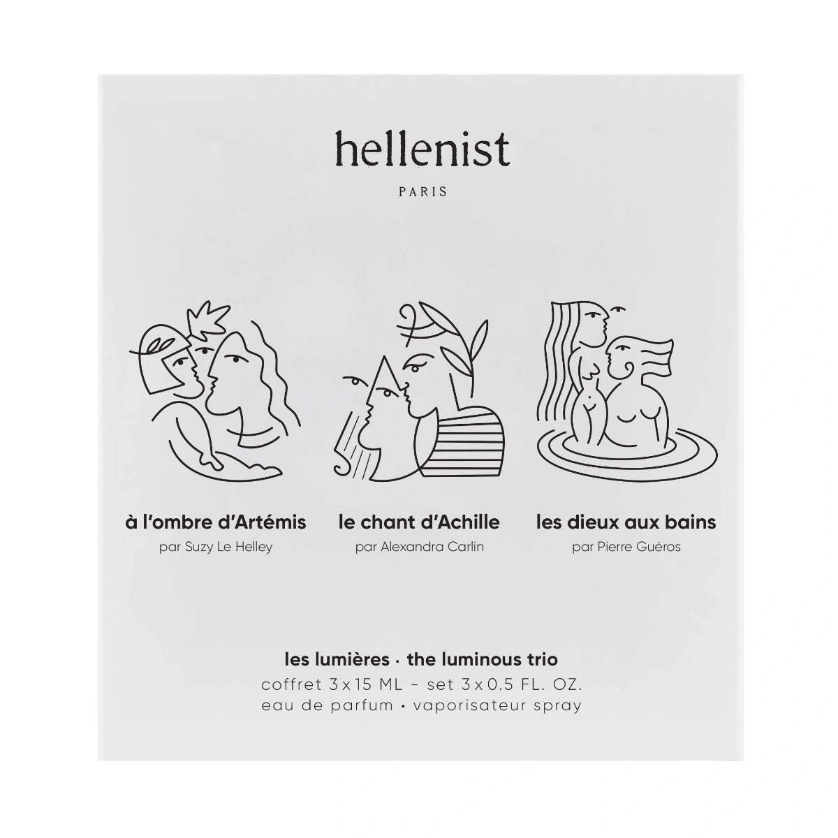 Hellenist Paris - Travel Set - The Luminous Trio