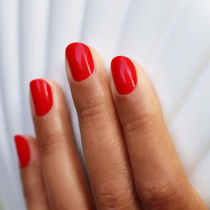 Manucurist - green - Poppy Red - Nagellack