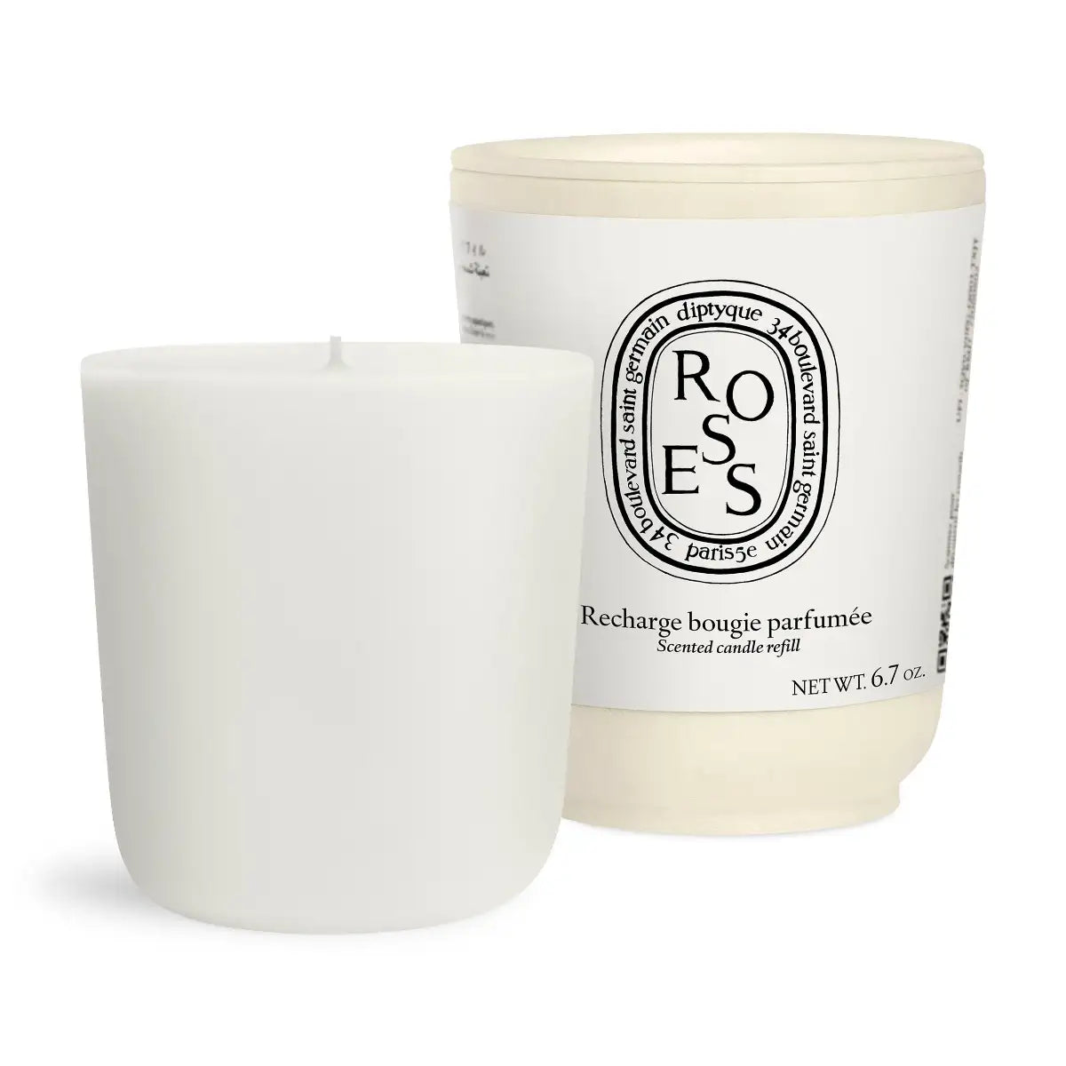 DIPTYQUE - Roses (Rosen) - Duftkerze - Refill