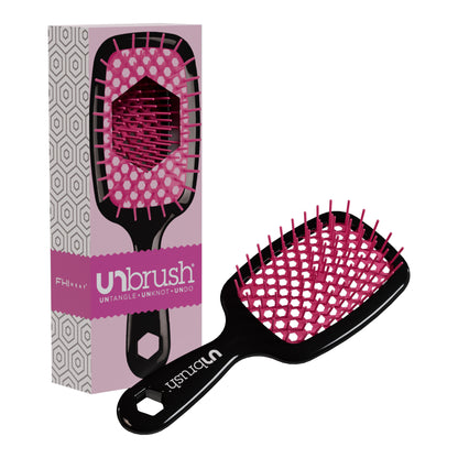 Unbrush - Detangeling Hair Brush - Blossom Pink
