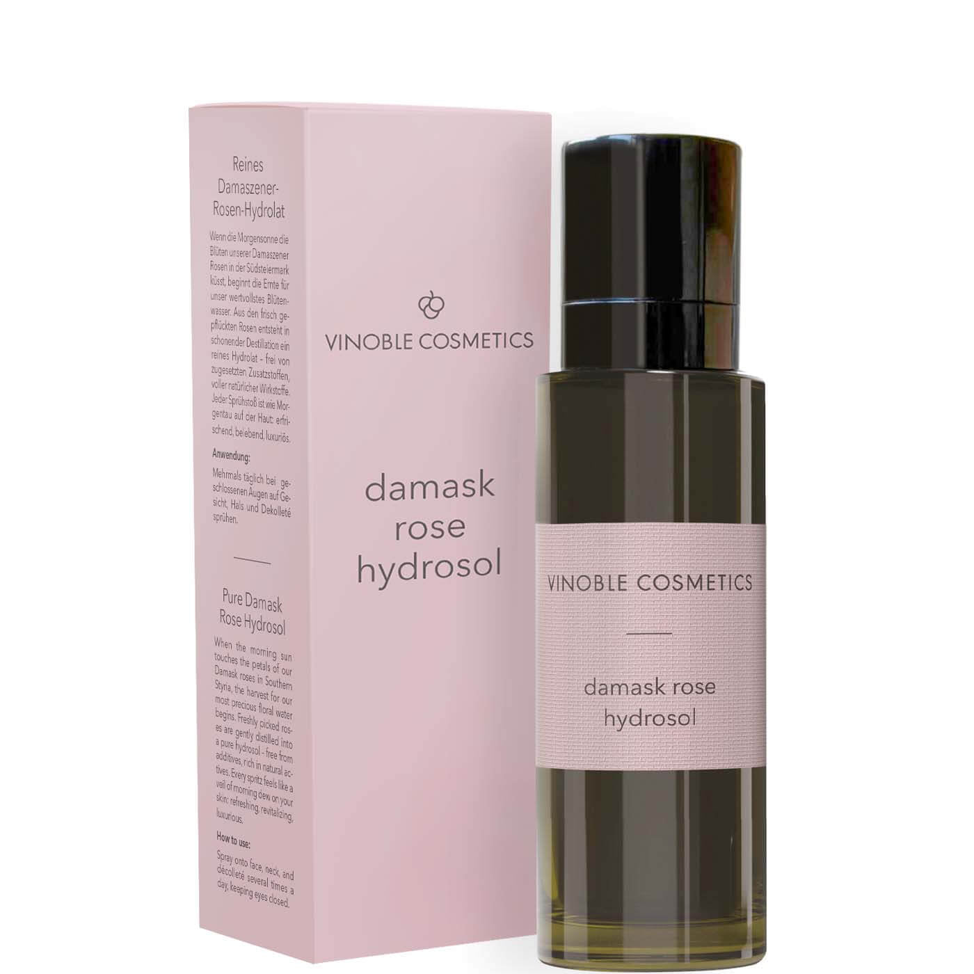Vinoble Cosmetics - Damaszener Rosenblüten Hydrolat