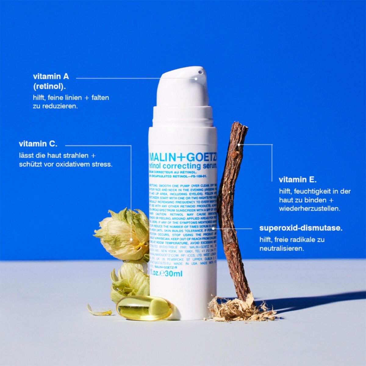 Malin+Goetz - Reltinol Correcting Serum