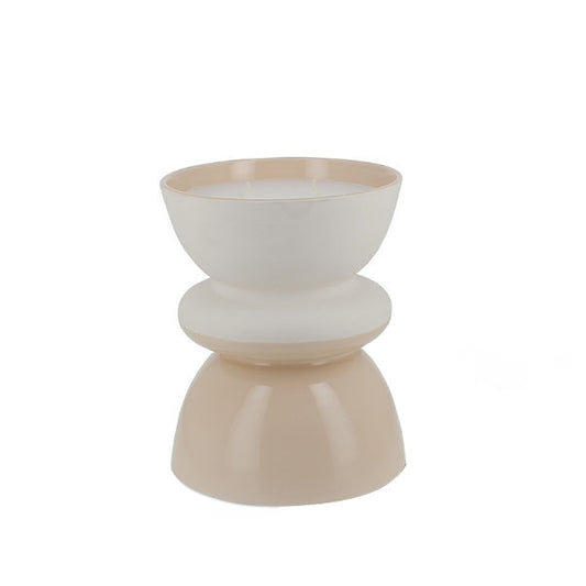 Côté Bougie - Tam Tam Ecru White M - Duftkerze